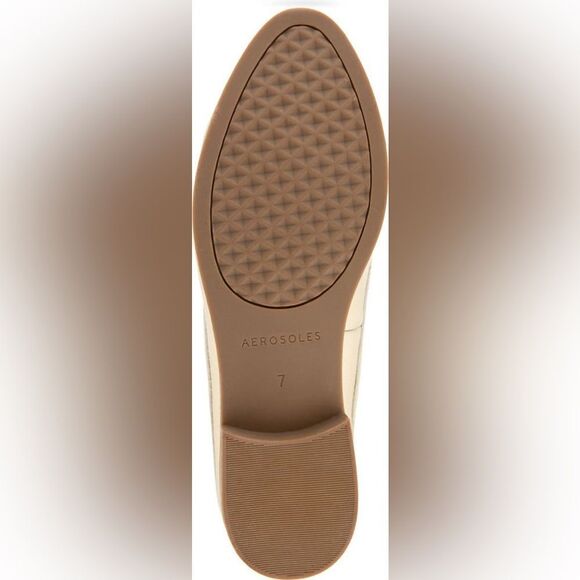 Aerosoles Enright Moc Toe Mule gold Women size 8.5 W NWT in box - Picture 6 of 13